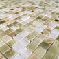 Pietrine Onice Jade Bianco POL 2.3x2.3 29.8x29.8 Caramelle Mosaic фото в миниатюре 20