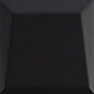 192032 Up Lingotto Black Glossy 10x10 Ava Ceramica
