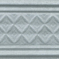 LAA004 Пикарди структура голубой бордюр 15*6.7 Kerama Marazzi