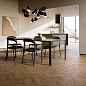 B71015 Smoke Chevron 7.5x40.7 Bottega