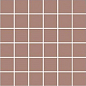 80058.1 Mosaic Dark Milk Brown 5x5 30x30 Serapool