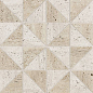 fTQS Materia Classica Beige Bianco Icon B Mosaico 30x30 FAP Ceramiche фото в миниатюре