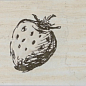 Decor Fruit Creta Strawberry 10x30 Monopole Ceramica
