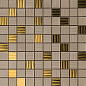 68903 MOSAICO Marrone Oro 25х25 Versace (Gardenia Orchidea)