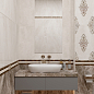 281 Бордюр Hermitage 8.5x30 Eurotile Ceramica фото в миниатюре 7