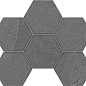 Мозаика LN03/TE03 Luna Hexagon неполированная 25x28.5 Estima