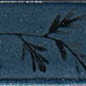 M96W Rice Blu dec Leaf Lux 5x15 MARAZZI Italy