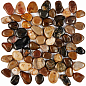 PIX266 Мозаика из гальки Mix stone 30.5х30.5 Pixmosaic