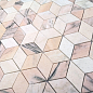 Rosa Salmone POL diamond 96x55x7 298x259 Caramelle Mosaic