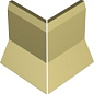 100TE0COG Angle EXT PAR COGNAC COG 10x10 Winckelmans