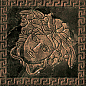 240383 MARBLE TOZZETTO MEDUSA NERO LEV 14,4x14,4 Versace (Gardenia Orchidea)