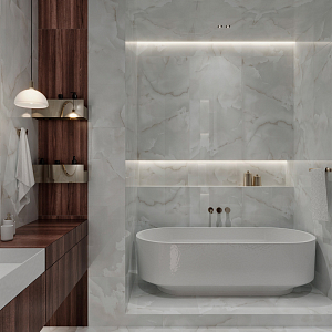 Onyx White Cloud Arcadia Ceramica