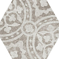 22099 Hexatile Cement Garden Grey 17,5x20 (17 видов паттерна) EQUIPE