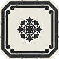 OEOD5 Old England Ottagono DEC ED York 20x20 Ceramiche Grazia