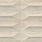 M4PG Marbleplay Travertino Struttura Gem 3D Rett. 30х90 MARAZZI Italy