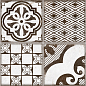 TWU2550BOH17 Boho рельефная 249x500x8 Alma Ceramica (Уралкерамика)