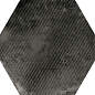 23604 Urban Hexagon Melange Dark 29,2X25,4 EQUIPE