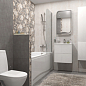 Fiori Grigio Бордюр металлизированный 1506-0101 6,5х60 Lasselsberger
