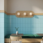 CL11 Голубая 20x33 Pieza Ceramica