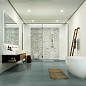 M3SF Alchimia Mosaico Fango Degrade 30x120 MARAZZI Italy