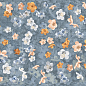 05275 Homey Bloom Blue Nat/Ret 60x120 Ceramiche Piemme