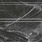 FMA034R Плинтус Коррер чёрный глянцевый обрезной 30x15x1,7 Kerama Marazzi