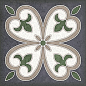 Smalto Decor Blu 4 15x15 Керлайф