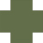 070CRVEA Cross 7 Green Australian VEA 7x7 Winckelmans