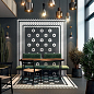 VT/B607/1336	Декор Агуста 1 розовый матовый 9,8x9,8 Kerama Marazzi