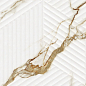 LE63063A-F53 Bianco Carrara Oro Cubo Rectificado 30х60 Artecera