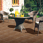 Плинтус ступени 058 Anthrazit правый 31x7.3 Interbau