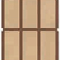 781834 Sensi Terre Rosato + Amaranto Tappeto Nat 55х32 Casa Dolce Casa