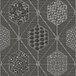 Декор Devore Gris Geometria 31.5x63 Azori