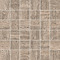 KMD2MSA010GR Декор Про Травертин мозаичный бежевый тёмный матовый обрезной 30x30x0,9 Kerama Marazzi фото в миниатюре