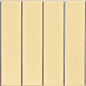 Y45P819 Strip Бежевая матовая 4.5x19.5 28.8x19.5 Porcelain mosaic фото в миниатюре