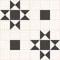 Victorian Dreams Queen Black 45,2x45,2 Kerlife (Navarti)