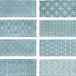 Decor Opal Sky 7.5x30 Cifre