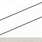 610130005373 Voyager Ivory Battiscopa 7.2x60 Italon