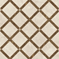 262545 Intreccio Crema/Marrone 39x78 Versace (Gardenia Orchidea)