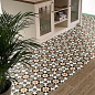 Howard Blue Pre-cut Satin 45,2x45,2 NiceKer