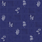 348B Arvum-4 Blue 13x13 VIVES