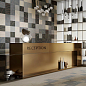 PFE037 Карандаш Матрикс серый матовый 20х2 Kerama Marazzi