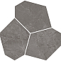 KMD2HID023BR Декор Марсель наборный серый глянцевый обрезной 26,5x25,5x0,9 Kerama Marazzi фото в миниатюре