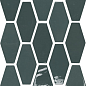 A035851 HARLEQUIN DARK GREEN 10x20 Ape Ceramica