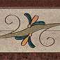 Fascia Floreale B Rosa Portogallo (Rosa Portogallo, Madras Pink) 15x30 Casalgrande Padana
