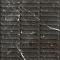 KM3090B0170R Тубкаль чёрный глянцевый структура обрезной 30x89,5x1,05 Kerama Marazzi