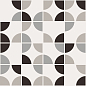 Patchwork black&white Mix 20x20 Sant Agostino