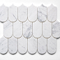 Asti White 31.5x26 Orro Mosaic