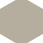 A021431 HEXAGON GREY 17.5X20.2 Ape Ceramica