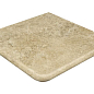 Petra Esquina Redondeada Ocre Antislip 31.5x31.5 Gres de Aragon